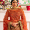 Lehenga Choli Ensemble with a Zari Net Dupatta - Image 4