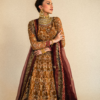 Bridal Organza Lehenga Choli Paired with Maroon Dupatta - Image 3