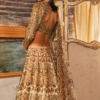 Ethereal White Bridal Lehnga - Image 4
